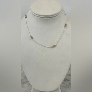 ENewton Mixed Metal 15” Necklace